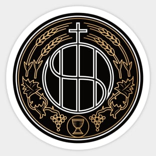 IHS Christogram Sticker